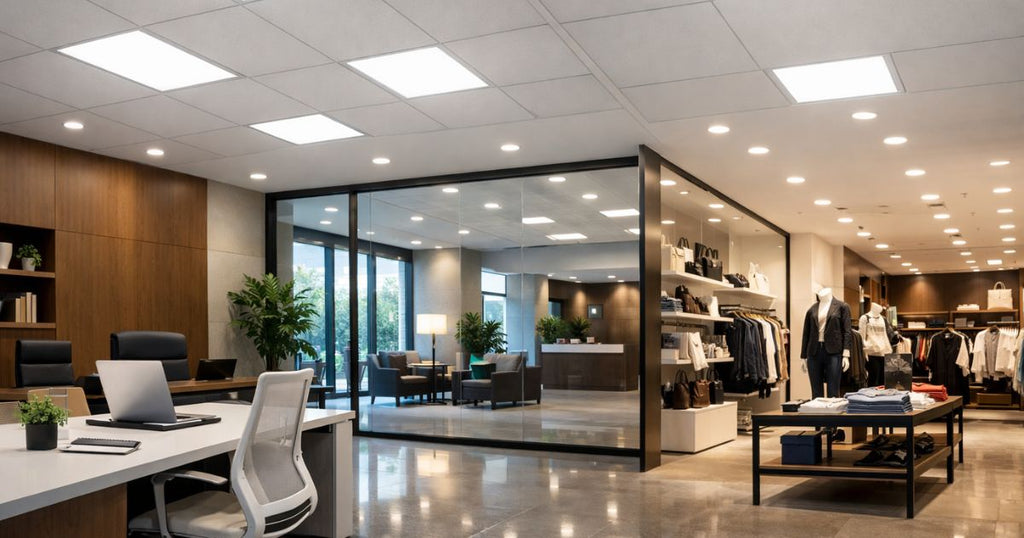 How to Choose the Best Commercial LED Panel Lights for Offices, Shops & Commercial Spaces