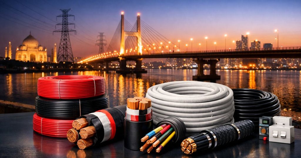 Buy Premium Electrical Wires & Cables Online in India | Trusted Electrical Products Store