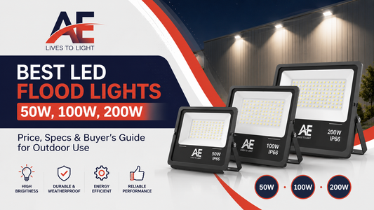 Best LED Flood Lights 50W, 100W & 200W: Price, Specifications & Complete Outdoor Buyer's Guide (2026)