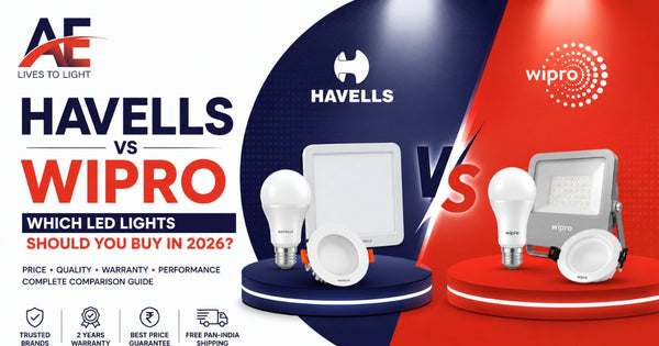 Havells vs Wipro LED Lights: Honest Comparison for Home, Office & Industry (2026)